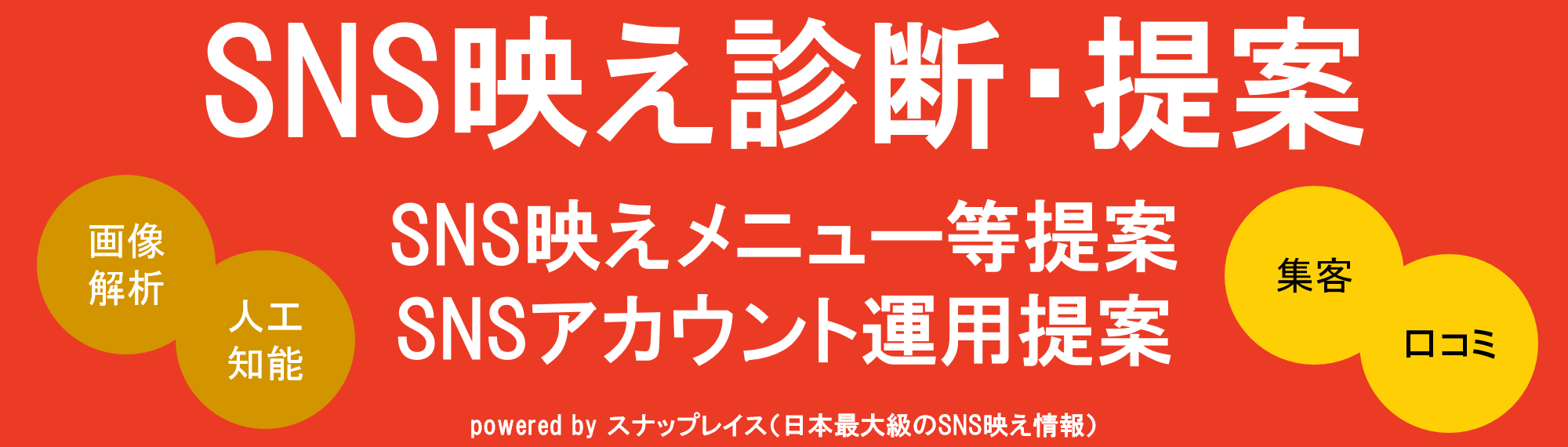 SNS映え分析・提案